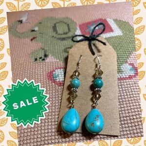 Sterling Silver Crystal Earrings